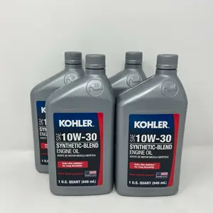 Kohler 10W30 Semi Synthetic Motor Oil 4 QUARTS 25 357 65-S 4 PACK 10w-30