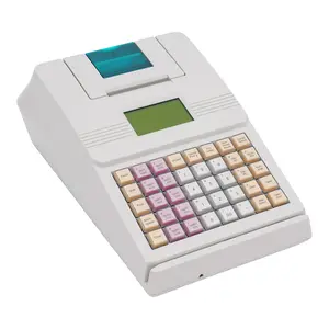 M-700 Cash Register POS System with 10000 PLU Memory 20 Departments 40 Programmable Keys Thermal Printer for Restaurant Retail Store Business