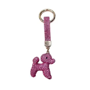 Posh Poodle Charm in Pink