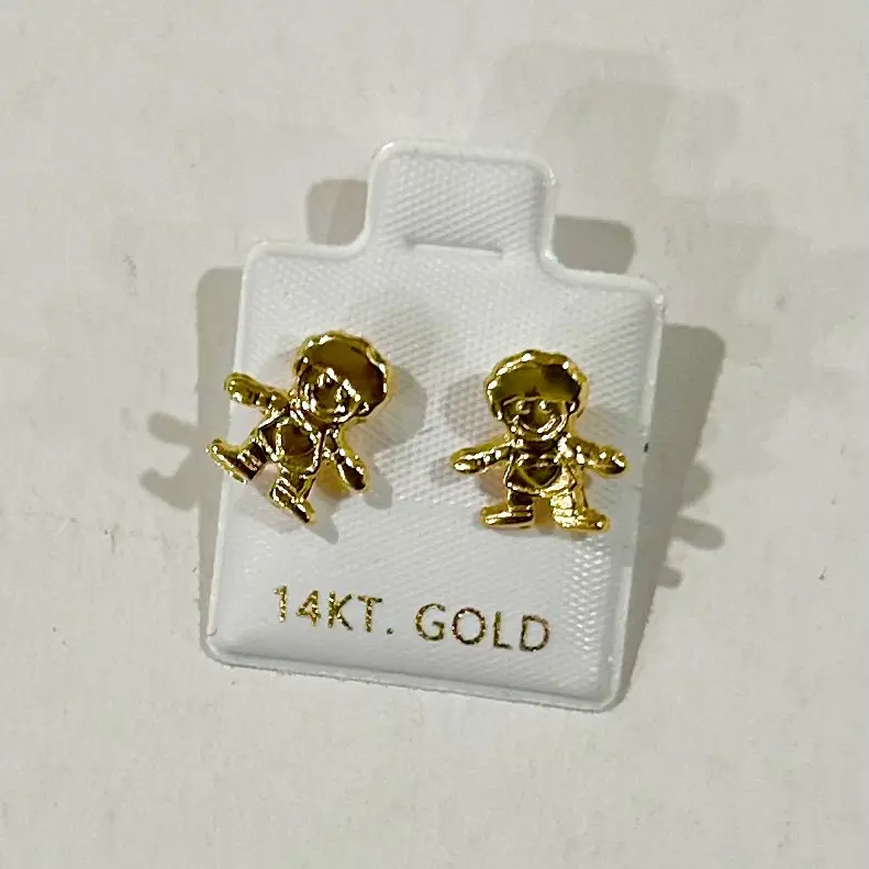 Boy Earring 14k gold
