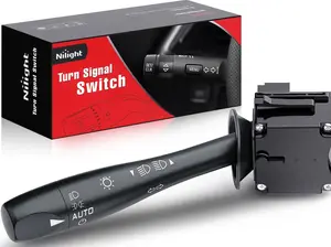 Nilight Turn Signal Switch Compatible with 2004 2005 2006 2007 2008 2009 2010 2011 2012 Chevy Malibu 2005-2010 Pontiac G6 2007-2009 Saturn Aura Durango Windshield Wiper Switch, 2 Year Warranty