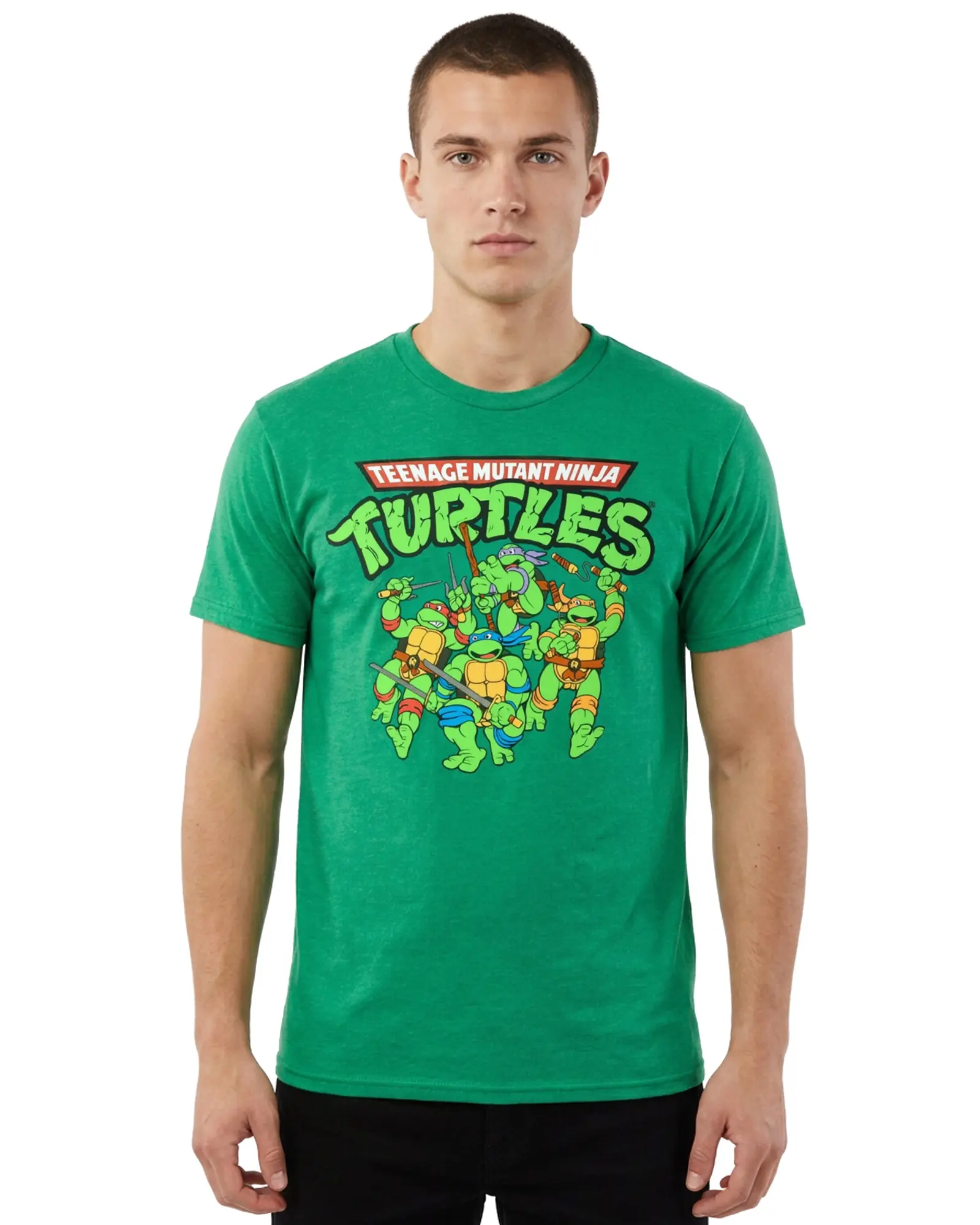Teenage Mutant Ninja Turtles T-Shirt Men's Mutant Mayhem Short Sleeve Tee