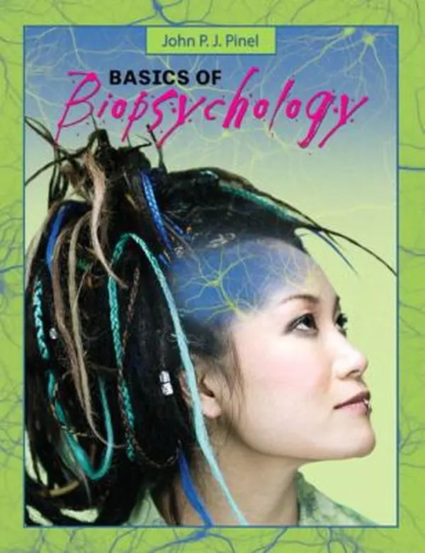 USED Book - Basics of Biopsychology by John P.J. Pinel (Hardcover) - english