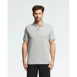 MENS MACKAY JACQUARD JOHNNY COLLAR POLO - B6K408F200