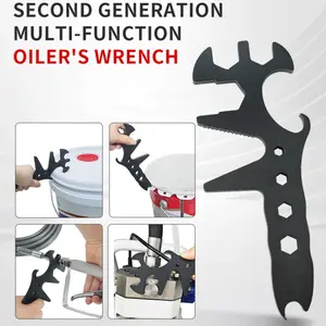 Multi-Functional Wrench Bucket Opener, Versatile Tool for Easy Opening, Durable Design, Ideal for Home Use, Efficient and Reliable