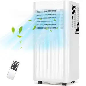 Antarctic Star Portable Air Conditioner 8,000 BTU, Cooling up to 200 Sq.Ft., Small Portable AC with Cooling, Fan, Dehumidifier Function, 24H Timer, Window Kit Panel, 62ºF and 86ºF Temperature Range