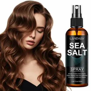 Sea Salt Curl Spray Haircare Enhances Perfect Curls & Shine Controls Frizz Long-Lasting Hold Easy Rinse No Damage Suitable for Curly Hairstyles Lightweight