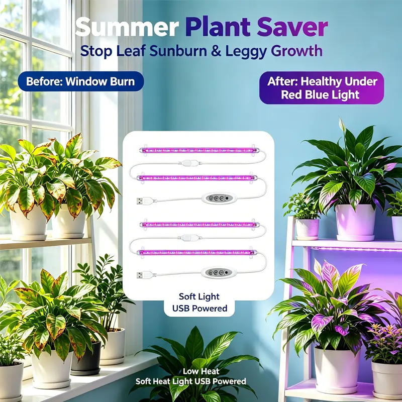 grow lights for indoor plants, led plant grow light, succulent grow light, seed starting lamp, indoor garden light, hydroponic growing light, dimmable grow light with timer, red blue spectrum plant lamp, auto cycle grow light memory timer