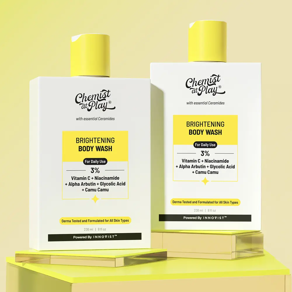 Brightening Body Wash 236ml with Camu Camu & Alpha Arbutin for Radiant Skin Repair & Even Tone Pack of 2