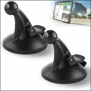 2 Pack GPS Windshield Mount for Garmin Nuvi Suction Cup Car Windscreen Holder Replacement Mount