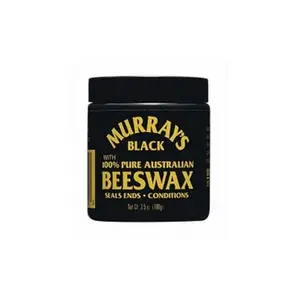 Murray's 100% Pure Australian Beeswax Tinted Black Haircare Braid & Dreadlock Styling Product - 4 oz, Adds Depth, Conditioning Benefits