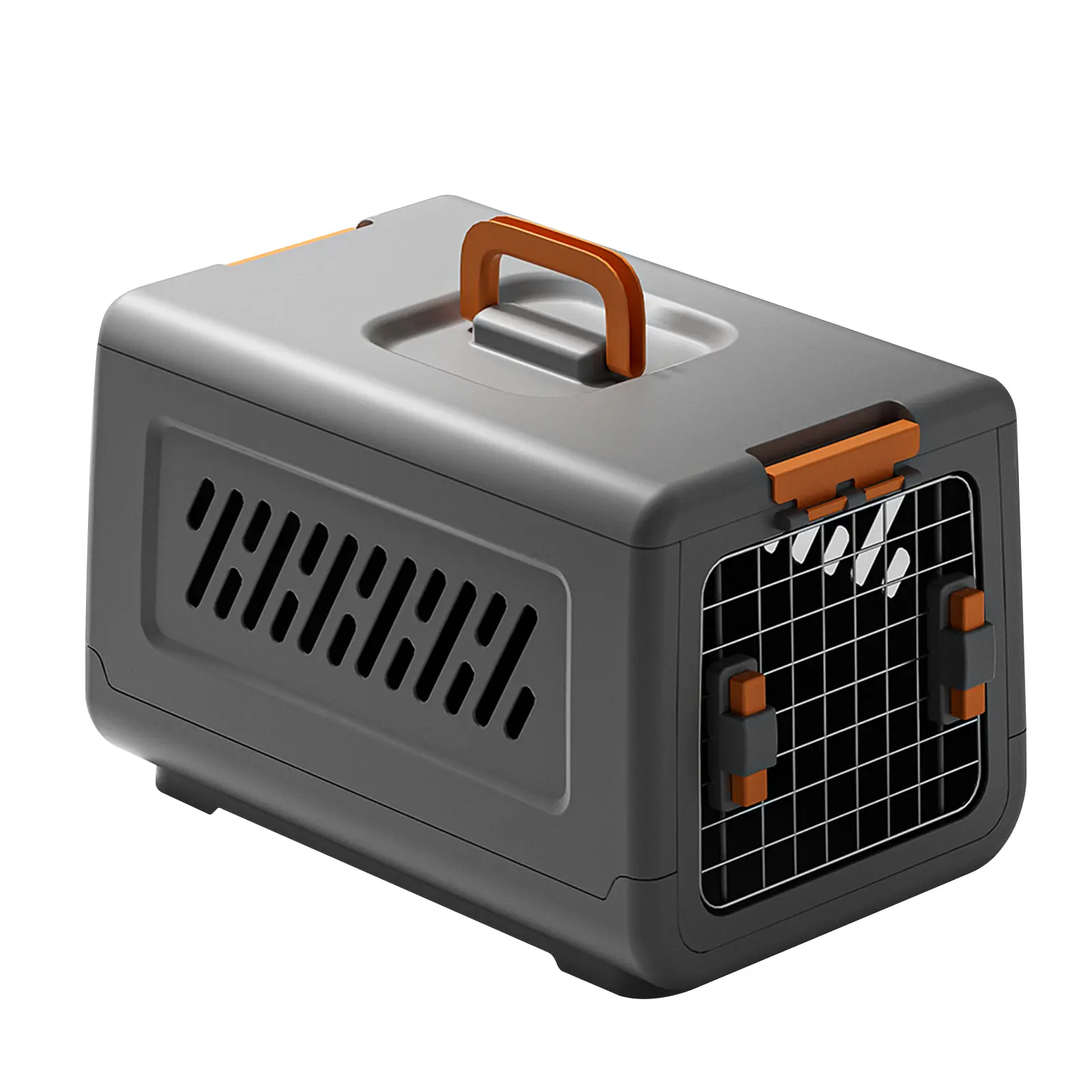 Portable Pet Carrier Crate for Large Cats & Small Dogs, Airline Approved Travel Case, Ventilated Hard Shell Pet Carrier for Car, Outdoor & Airplane Travel