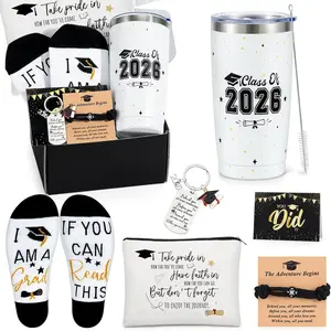 2026 Graduation Gift Box for her him,Congratulations Gift Basket,Funny College, Masters, Phd, Nursing & Nurse, High School Grad Gifts for Women Men, Graduation Party Decorations