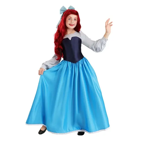 Girl's Disney The Little Mermaid Ariel Blue Dress Costume (© Disney)