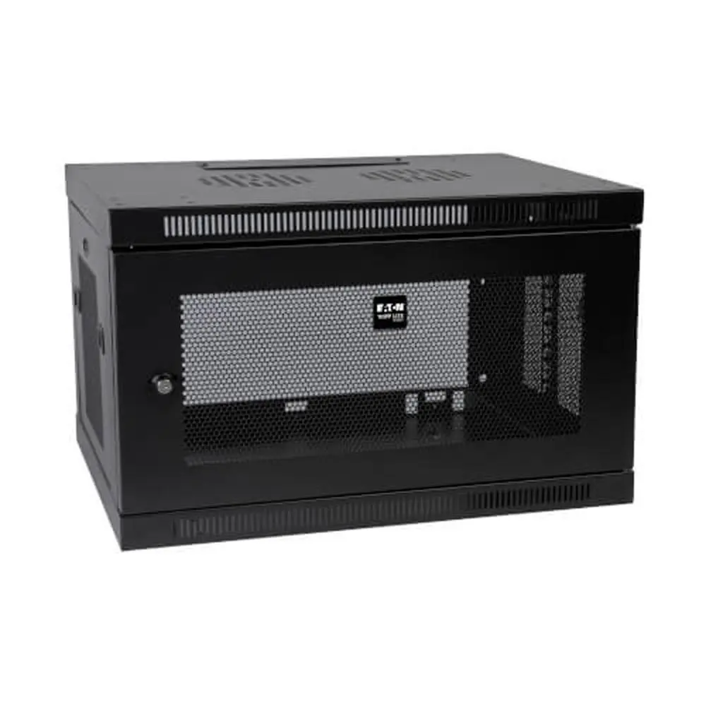 Tripp Lite series SmartRack 6U Low-Profile Switch-Depth Wall-Mount Mini Rack Enclosure