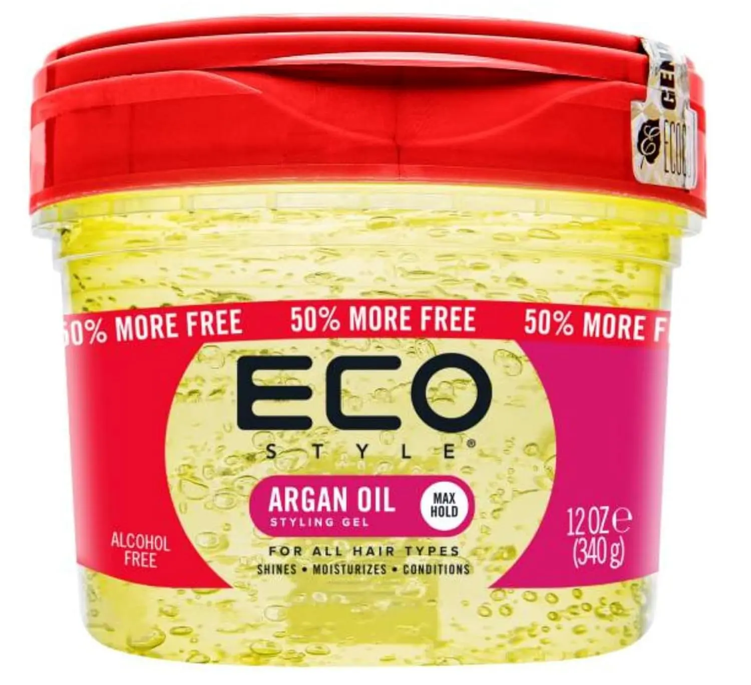 Eco-Style Professional Styling Gel with Argan Oil (12 oz) Gel Haircare Extra Gel Hair Gel