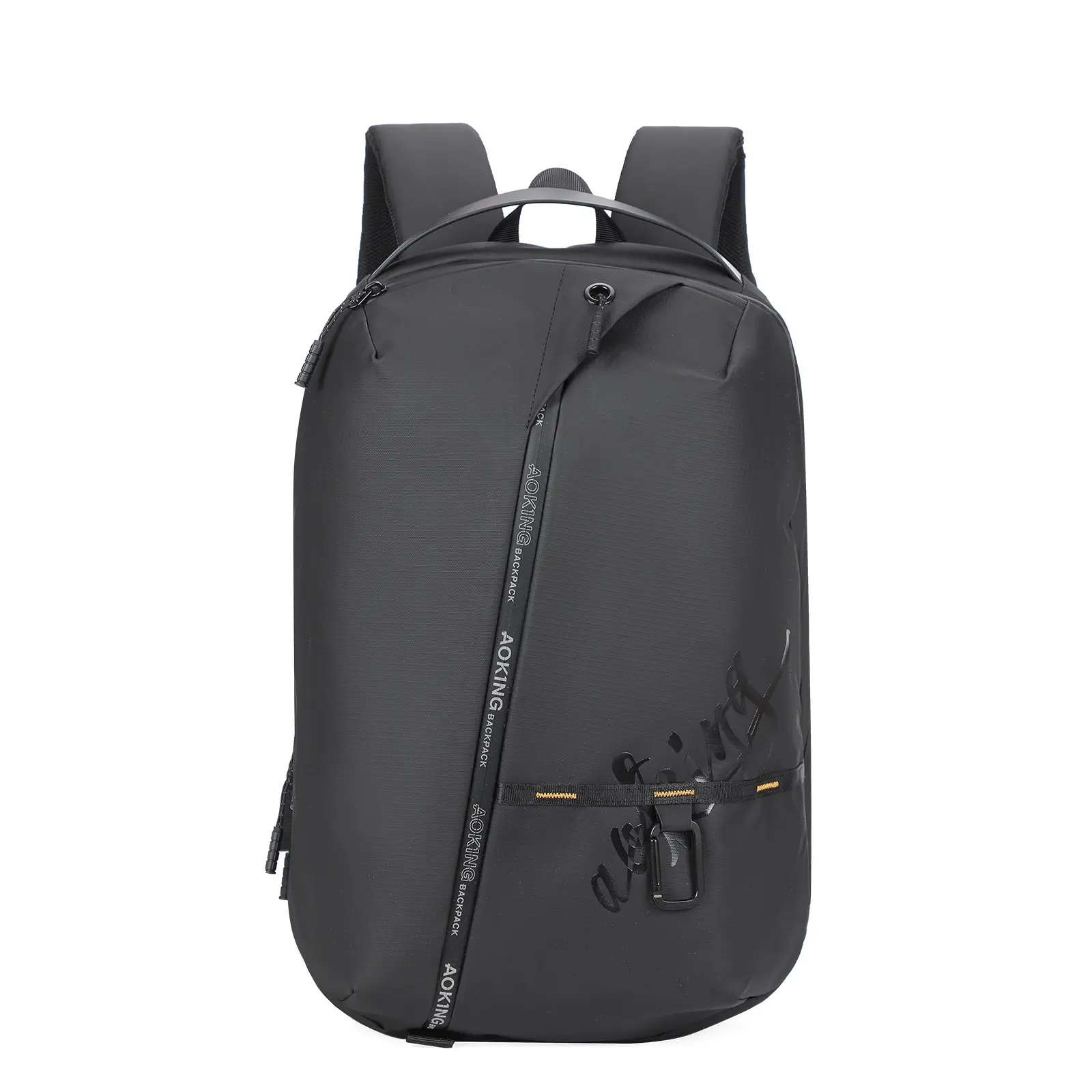 AOKING Unisex Durable Nylon PVC Hiking Backpack - Lightweight Waterproof Camping Rucksack with Zip Fastener, Outdoor Gear for Hiking Camping