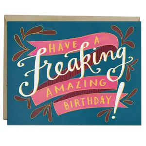Freaking Amazing Birthday Card