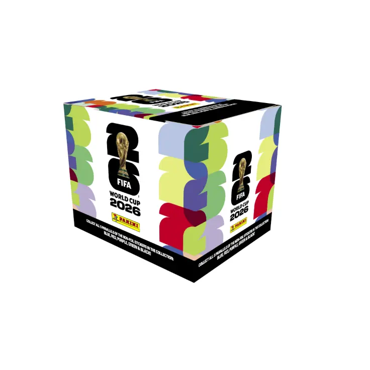 FIFA World Cup 2026™ Official Collectible Sticker Collection - 50 Packs Box, 7 Stickers Per Pack, Random Assortment Sports Item