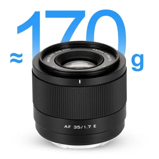 Viltrox AF 35mm F1.7 Air APS-C Lens E-Mount/ X-Mount/ Z-Mount Lightweight Lens Coating