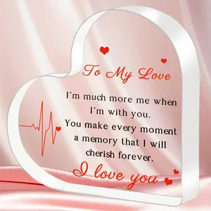 Engraved Acrylic Gifts for Her/Him - Valentine's Day, Birthday, Anniversary, Christmas, Gifts for Boyfriend, Girlfriend, Husband, Wife