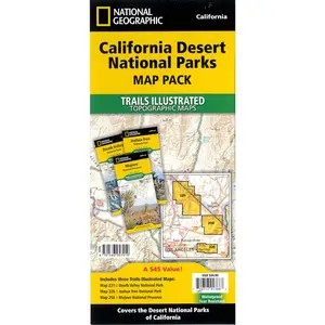 California Desert National Parks [Map Pack Bundle]