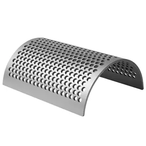 VEVOR Screen Mesh for Plastic Shredder, High-Quality Steel Durable Mesh, 0.39 in/10 mm High-Precision Aperture Screen, Compatible with Model 300 Plastic Grinder, Suitable for Medium Particle Recycling