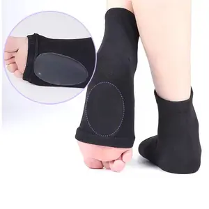 Arch Support Sleeves with Gel Padding Foot Compression Socks for Plantar Fasciitis Relief Flat Feet Pain Comfort Machine Washable All Day Wear Men Women