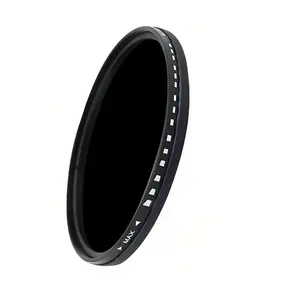 Adjustable Neutral Density Filter Nd2-400, 1-8.5 Stops, Laser Protection, Slow Shutter, Landscape Photography, 37-82mm Sizes