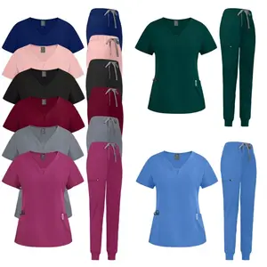Comfortable Women's Nurse Uniform for Medical and Skin Care Professionals - Lightweight and Easy To Clean