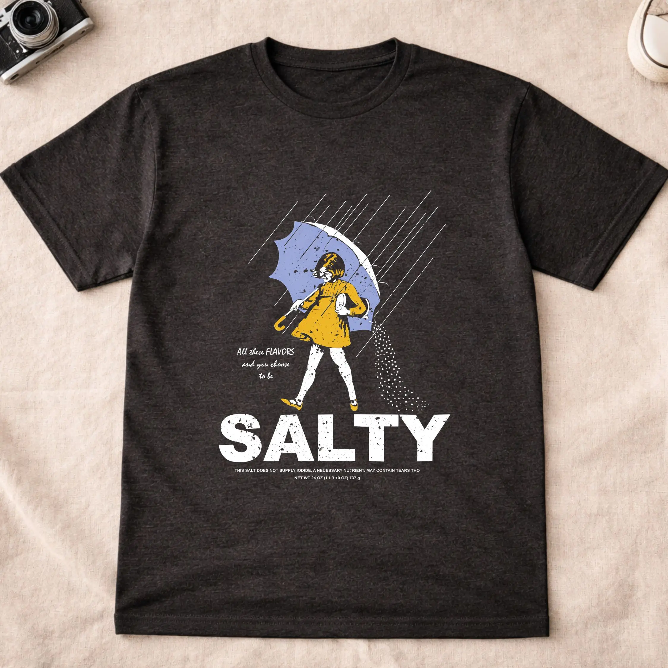 Unisex Vintage “Stay Salty” Graphic T-Shirt