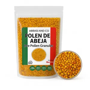 Premium Bee Pollen Granules | 100% Natural Pure Bee Pollen Raw Sweet Rich Flavor | Polen de Abeja 100% Natural. Imported From Mexico