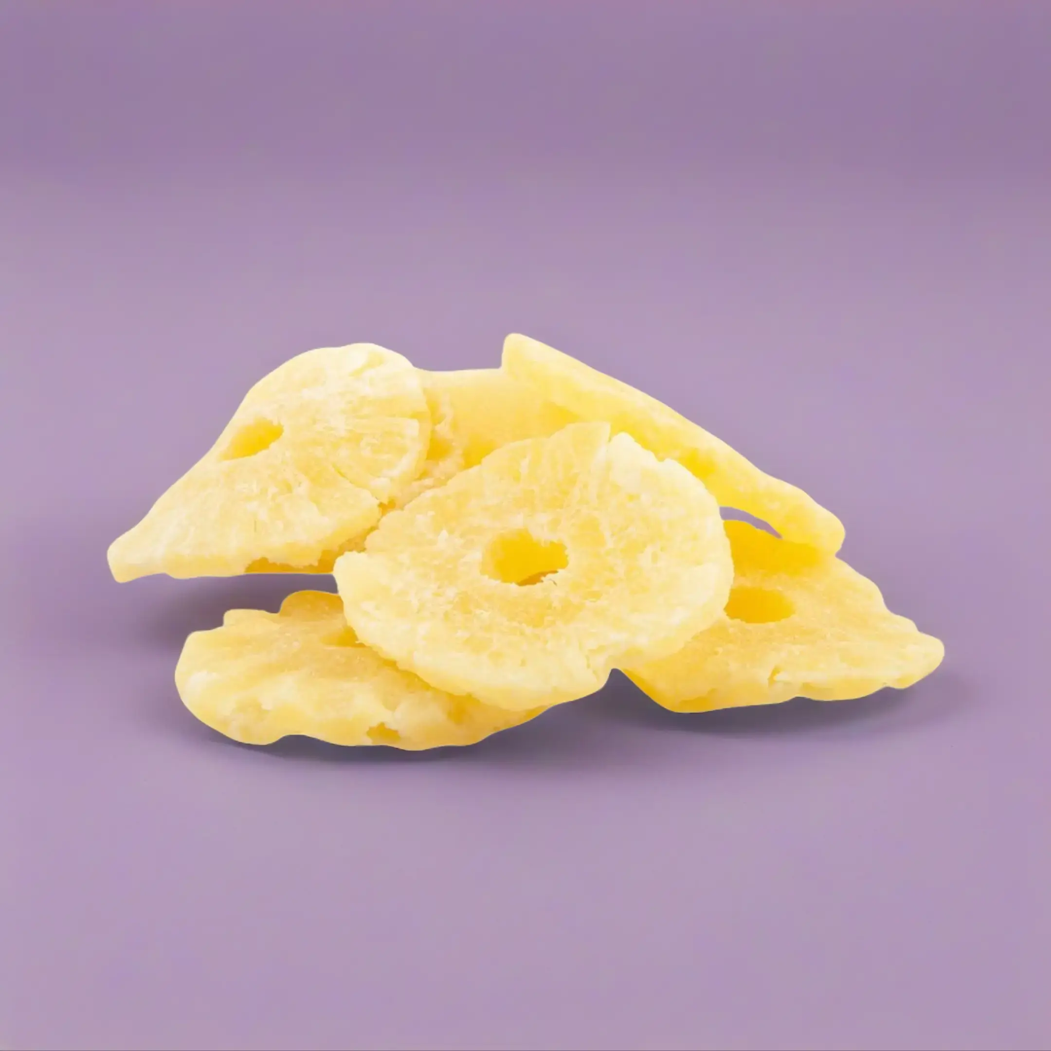 EverSnax Sweet Dehydrated Pineapple Rings, Candied Tropical Fruit Snack, Ideal for Snacking & Baking, 1 lb
