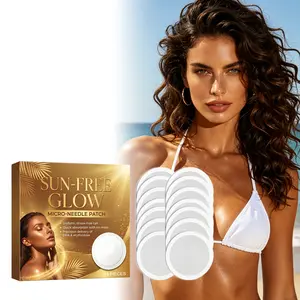 14PCS Tanning Patches, Easy-to-Stick & Go – Sun Free Glow Micro-Tip Patches Self Tanner, Tanning Microdarts Patch for All Skin & Types, Unisex for Natural Tan, No Sun, No Mess, Streak-Free