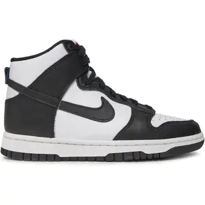 Women's Nike Dunk High White/Black-University Red (DD1869 103)