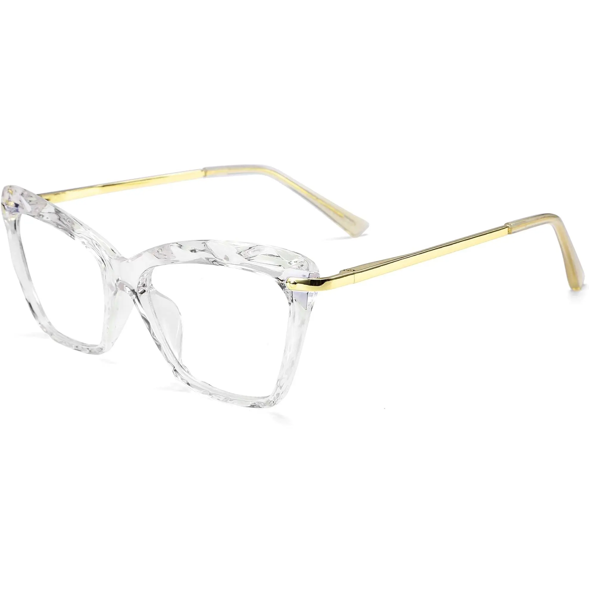 FEISEDY Cat Eye Glasses Frame Clear Lenses Eyewear Women B2440