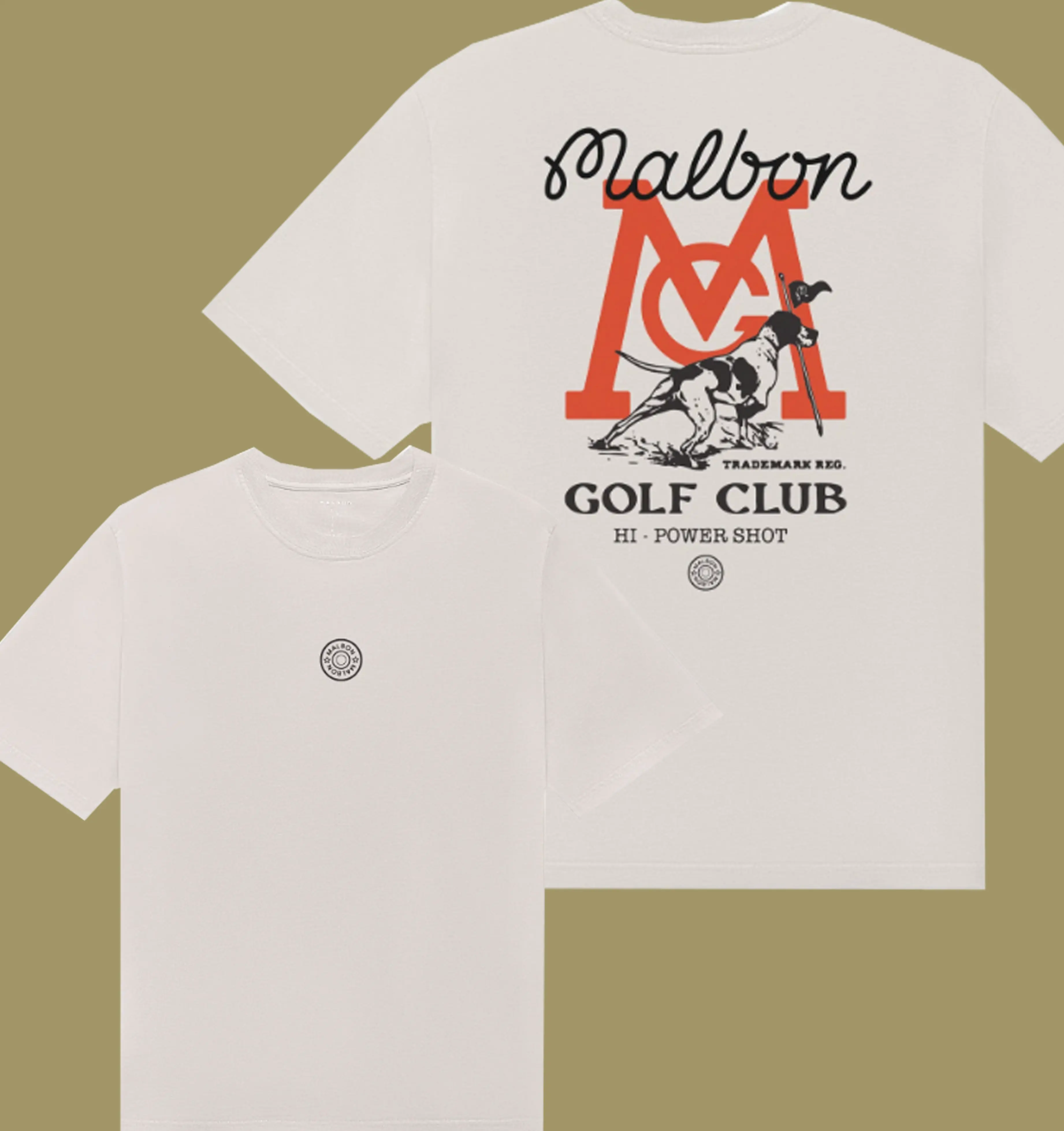 Malbon Vintage Dog Golf Shirt, Malbon Golf T-Shirt, Pointer Dog Golfing Tee, Cool Country Club Apparel, Unique Graphic Golf Gift