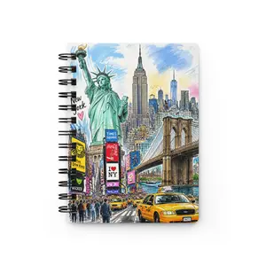 New York City Spiral Bound Journal / Notebook Everyday Writing Planner Organizer
