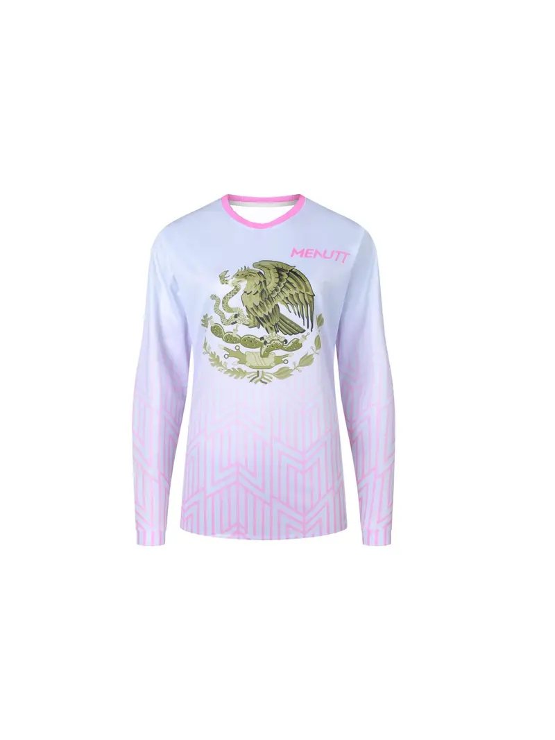 long sleeve mexico shirt style - TikTok Shop
