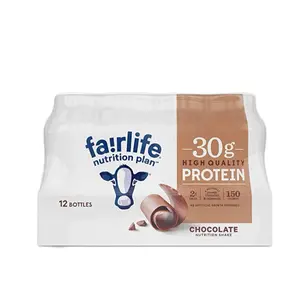 Fairlife Nutrition Plan High Protein Chocolate 30g Shake, Gelatin Free, 11.5fl.oz, 12 Pack