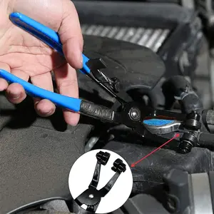 9PCS Hose Clamp Pliers, Automotive Multi-Handle Precision Tools for Clamping and Disconnecting, Suitable for Removing Clamps on Car Cooling Systems and HosesC28ChicLadyHub