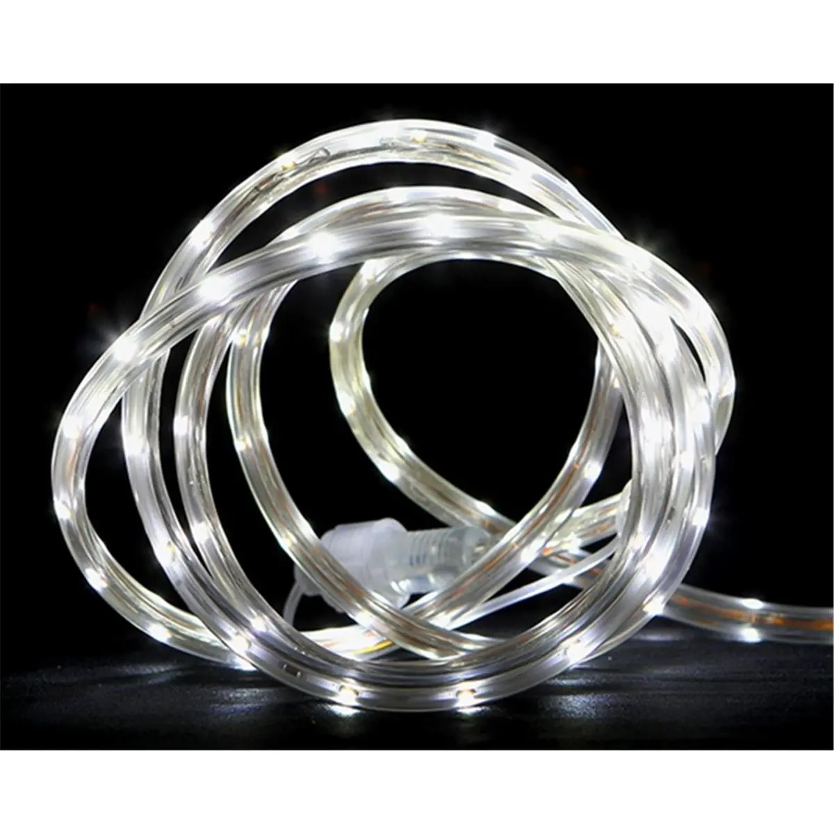 212 MAIN 30 ft Pure White LED Christmas Linear Light Strip, Energy-Saving LED Set, Indoor-Outdoor Use, Uniform Spacing, Included Accessories, String Lights Christmas Decor, Fairy Lights