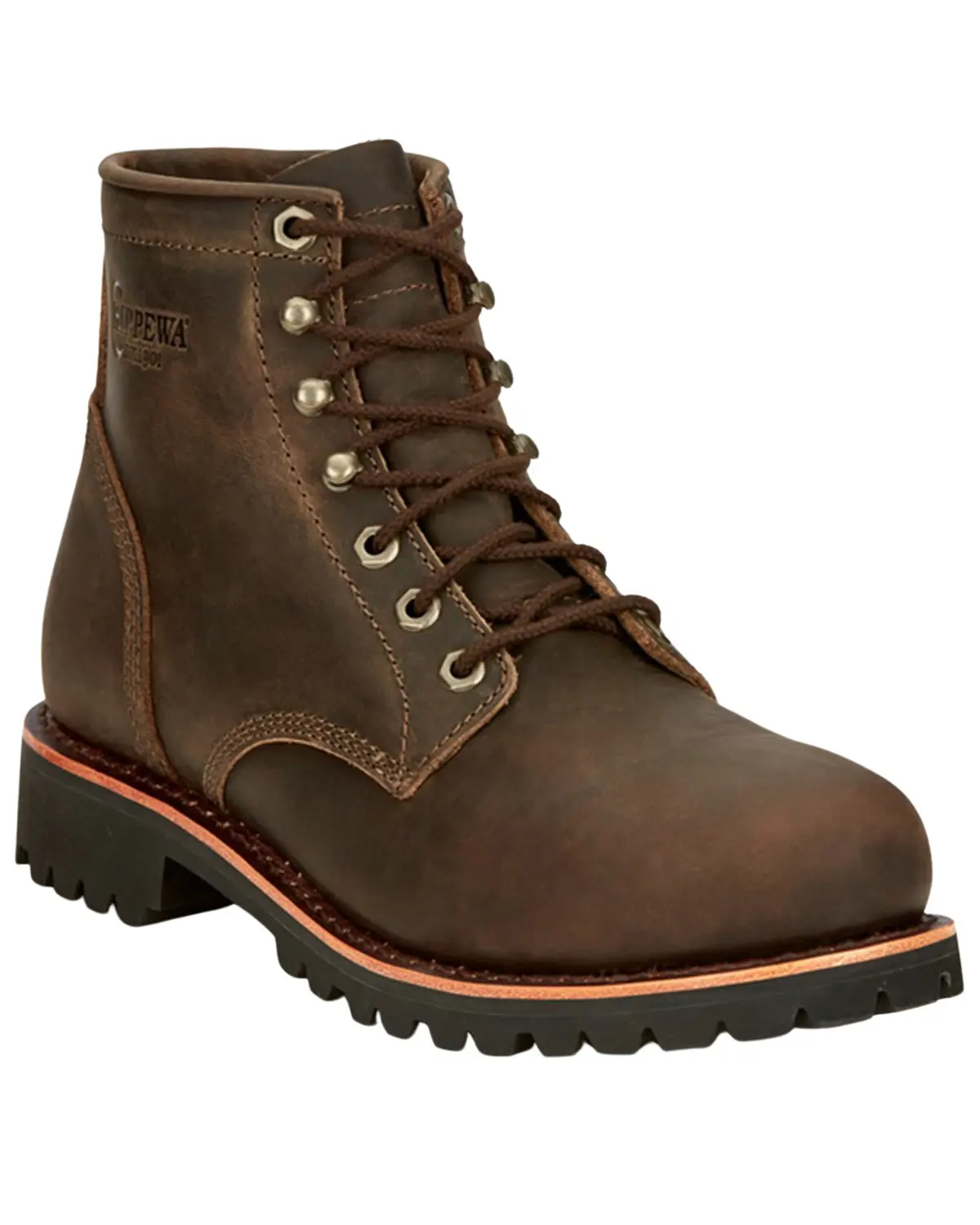 Chippewa Men's Men'S Wood Classic 2.0 6" Lace-Up Work Boot Steel Toe - Nc2081