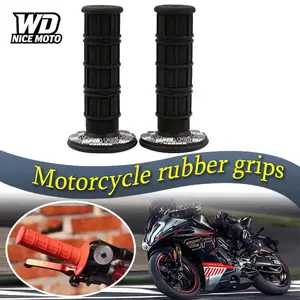 WD NICE MOTO 22/24mm Universal Motorbike Handle Bar Part, Handlebar Grip Gel, Brake Handle Rubber Taper, Motorcycle Accessories