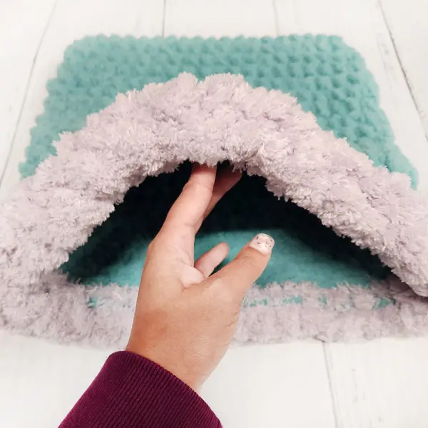 Rae Dell Creatives | Ferret Sleeping Sac - Light Teal