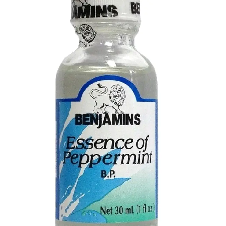 Benjamin Essence of Peppermint B.P. 30 mL - Natural Peppermint Extract for Healthcare and Healthy Living