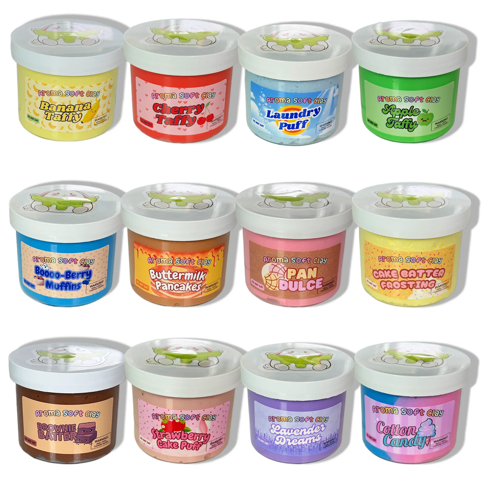 NEW Squishybunnii's Aroma Soft Clay Slime! Soft & Stretchy Butter Slime!