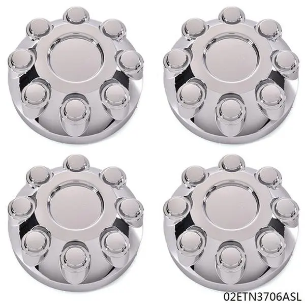 Aftermarket Chrome Hub Centre Caps, 4PCS 17" 8 Lug Size Wheel Hub Caps Fit For 03-13 Dodge Ram 2500 3500
