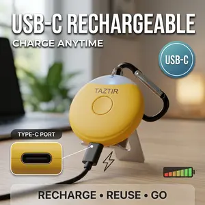 Portable Ultrasonic Insect Repellent USB-C Rechargeable Clip-On Mosquito Repeller for Kids Pets Adults, 2 Modes Soundwave Bug Repellent No Spray No Smell for Camping Travel Outdoor Indoor Anti Mosquito Flea Tick Device