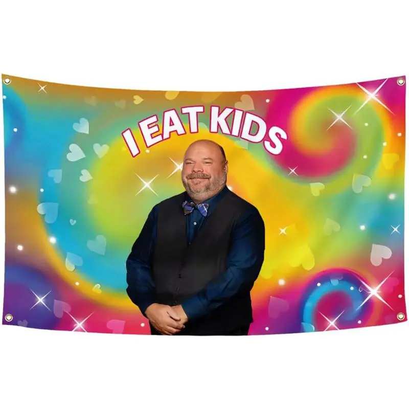 Bertram I Funny Slogan Kids 3x5Ft Flag Banner - Wall Hanging Tapestry, Size-Specified Decoration Items for College Dorm, Man Cave Room & Wall Decor (Indoor/Outdoor Use)